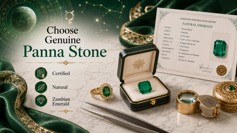 choose genuine panna stone