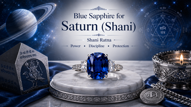 blue sapphire for shani saturn