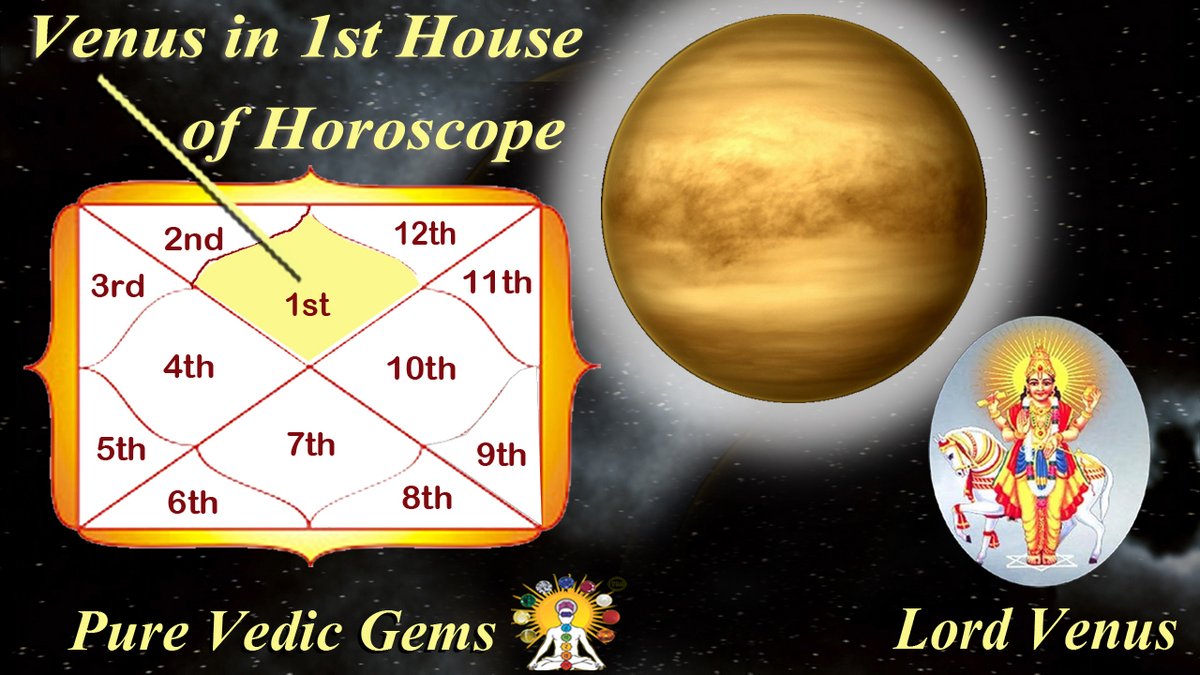 Venus in the 1st house of horoscope-