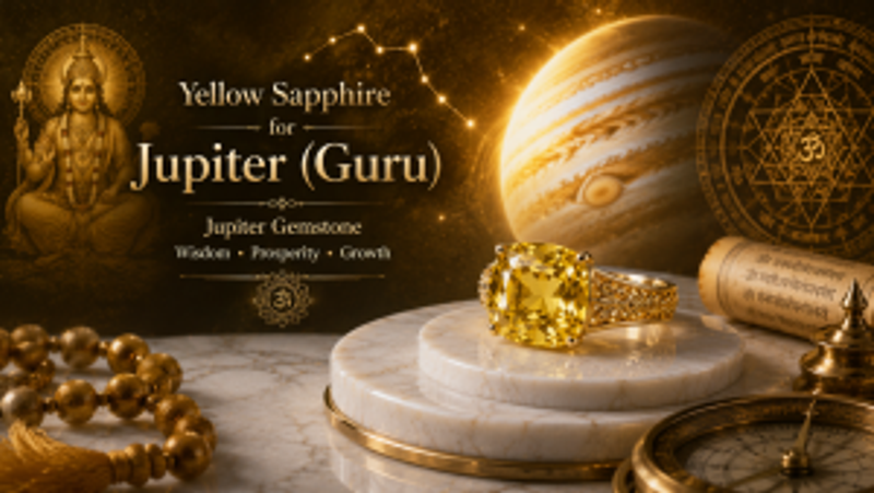 yellow sapphire for jupiter guru