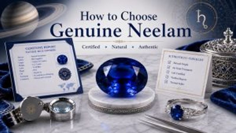 how to choose genuine neelam