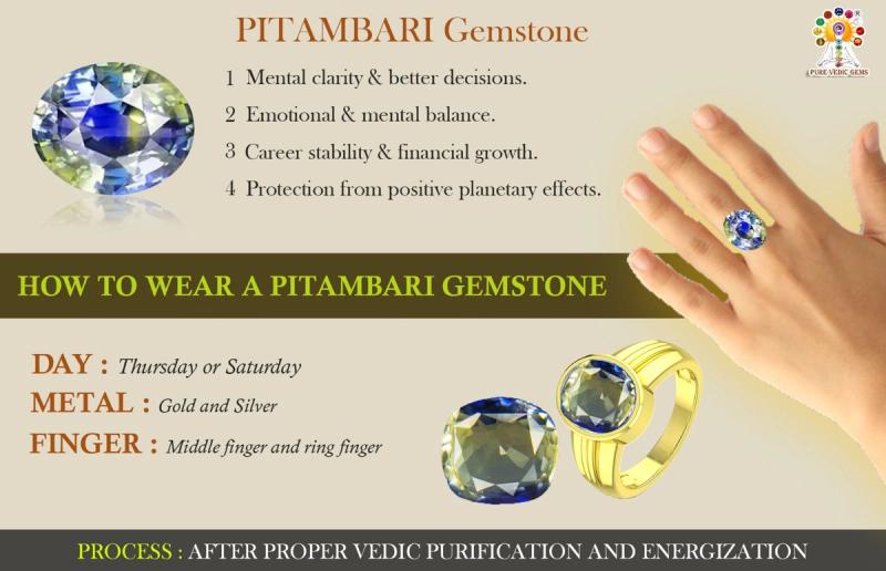 Pitambari Gemstone – Meaning, Benefits & Astrological Significance