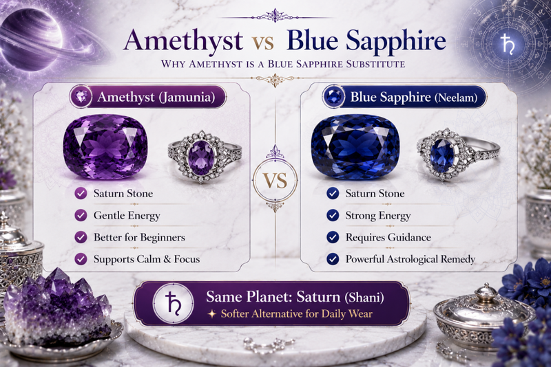 amethyst vs blue sapphire