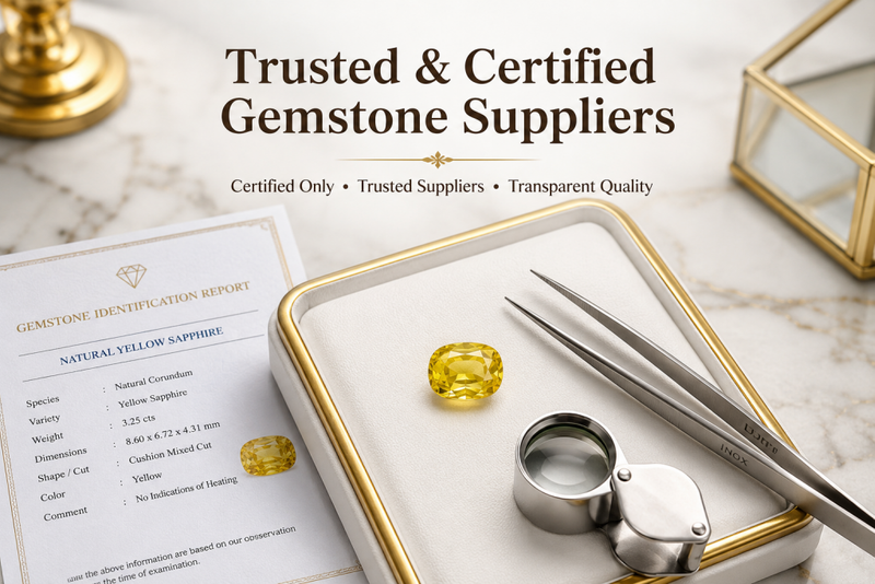 trusted and certified gemstone suppliers