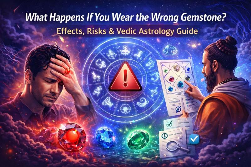 What Happens If You Wear the Wrong Gemstone? (Galat Ratna Pehnane Se Kya Hota Hai?)