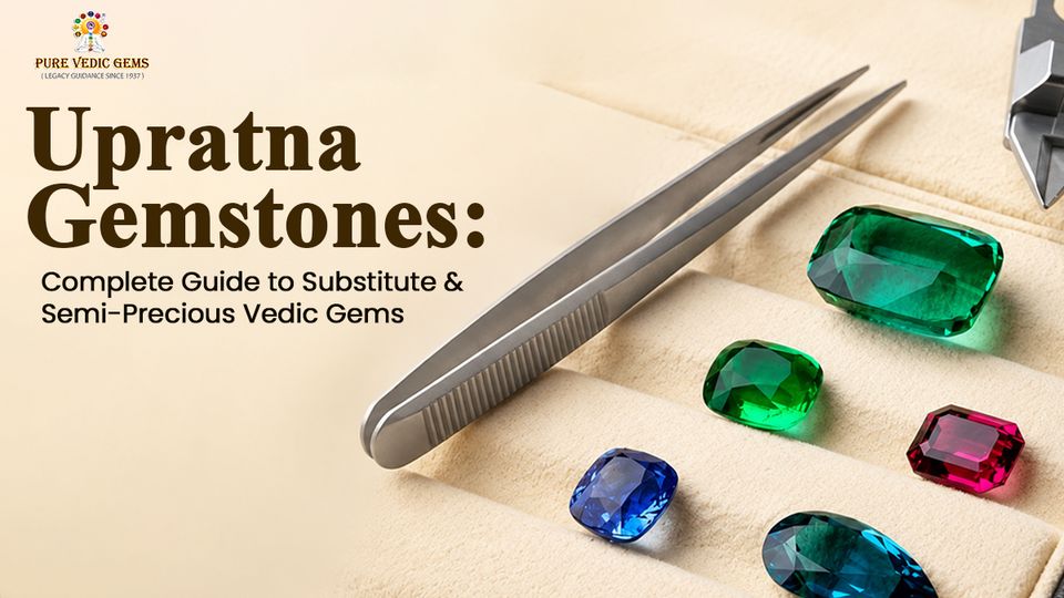 Upratna Gemstones: Complete Guide to Substitute & Semi-Precious Vedic Gems