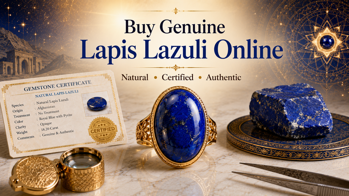 Where to Buy Genuine Lapis Lazuli Stone Online in India at the Best Price