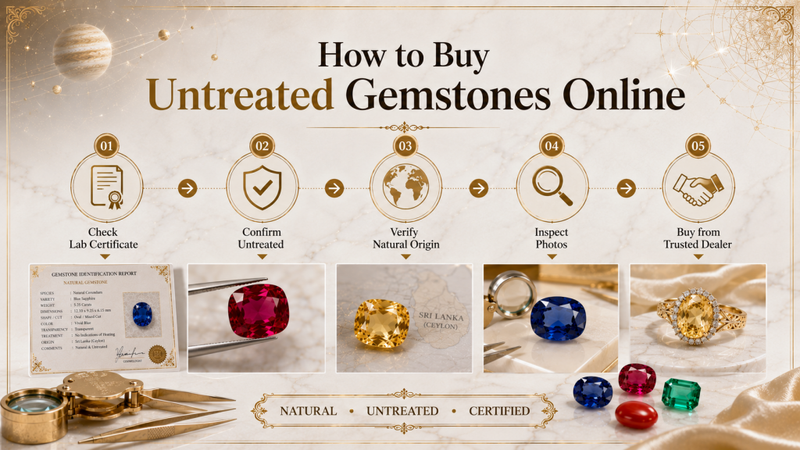 how to buy untreated gemstones online