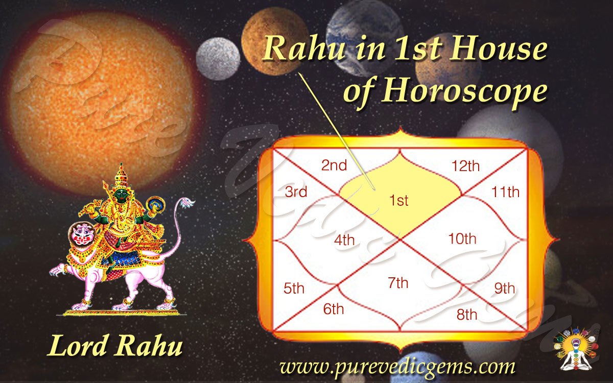 Benefits of Rahu in 1st House of Horoscope