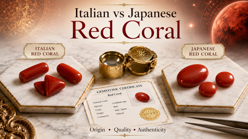 italian vs japanese red coral