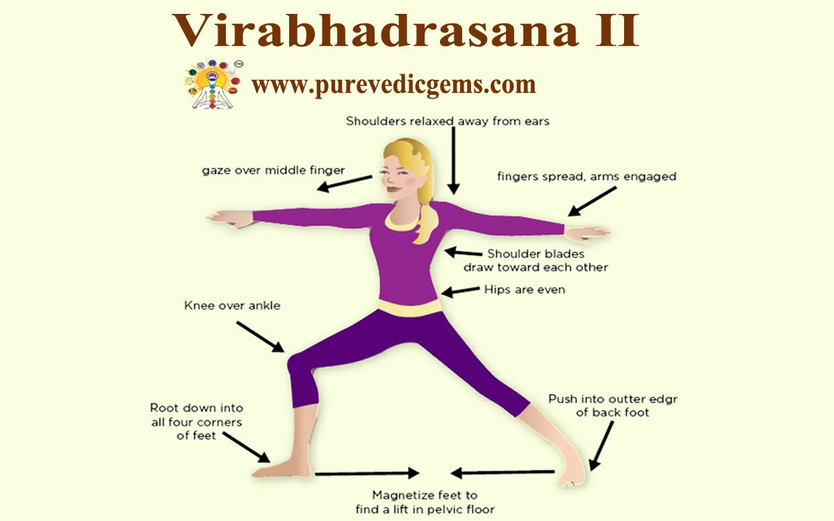 VIRABHADRASANA II