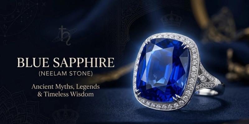 Blue Sapphire (Neelam Stone) - Ancient Myths, Legends, and Why This Gemstone Still Commands Respect