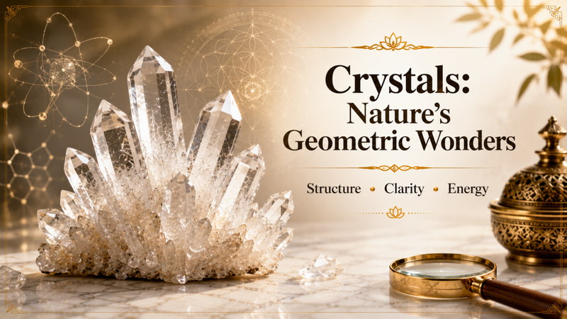 crystals nature geometric wonder