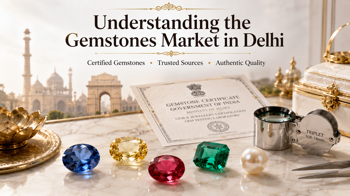 Understanding the Gemstones Market in Delhi Before You Buy