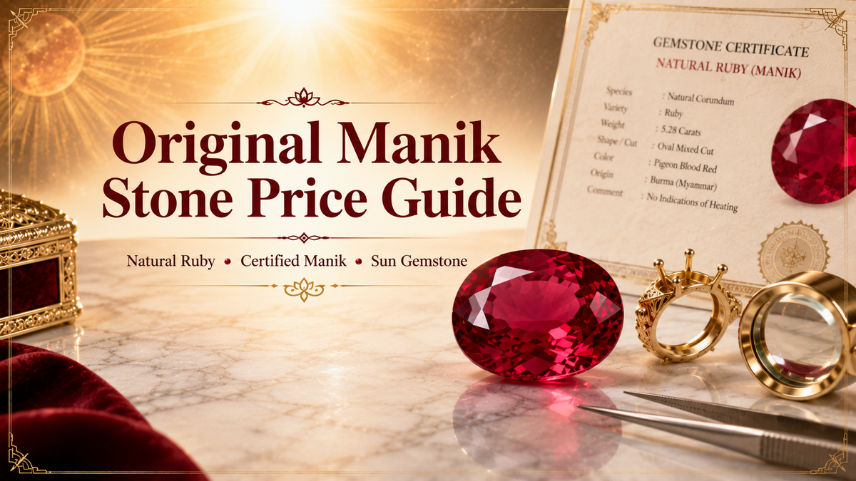 Original Manik Stone Price Ruby Gemstone Guide, Benefits and What to Know Before Buying