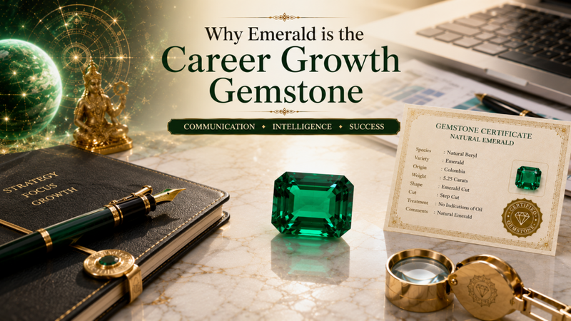 why emerald is the career groeth gemstone