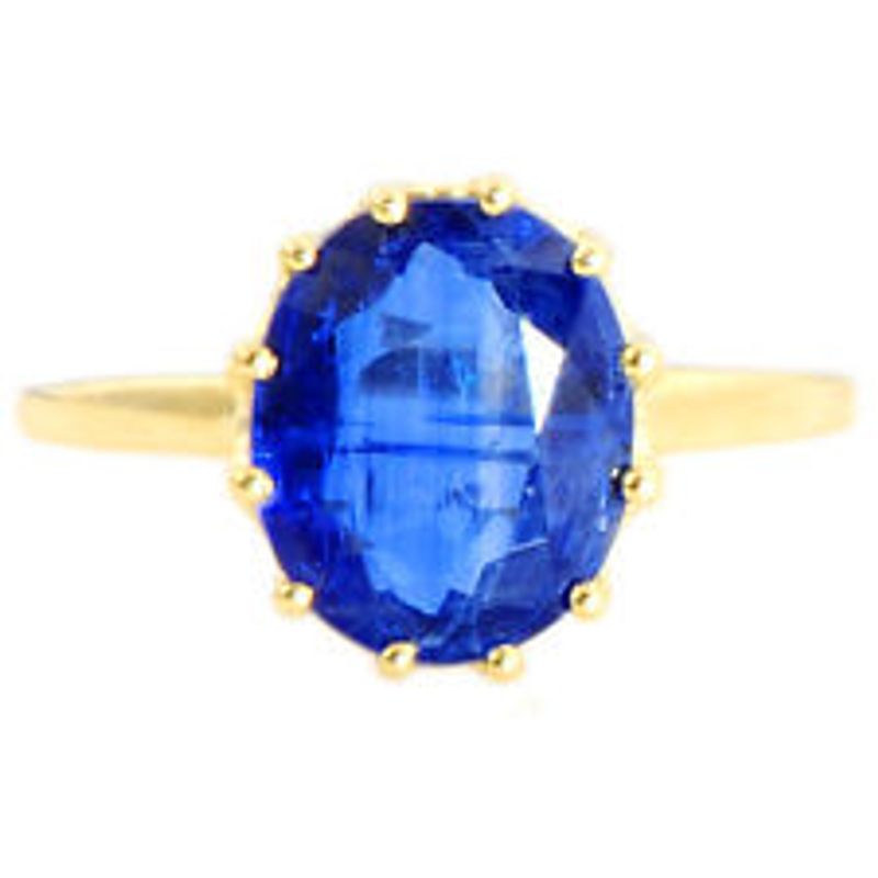 Kyanite Gemstone Ring