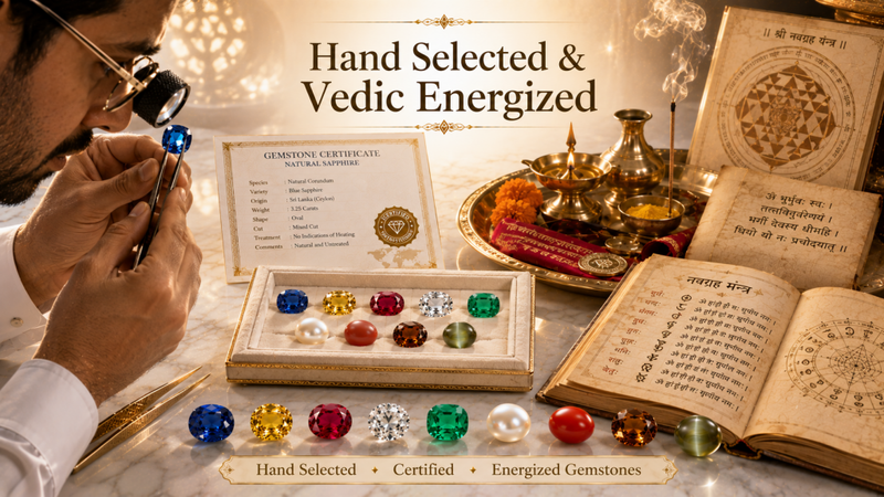 hand selected and vedic energized