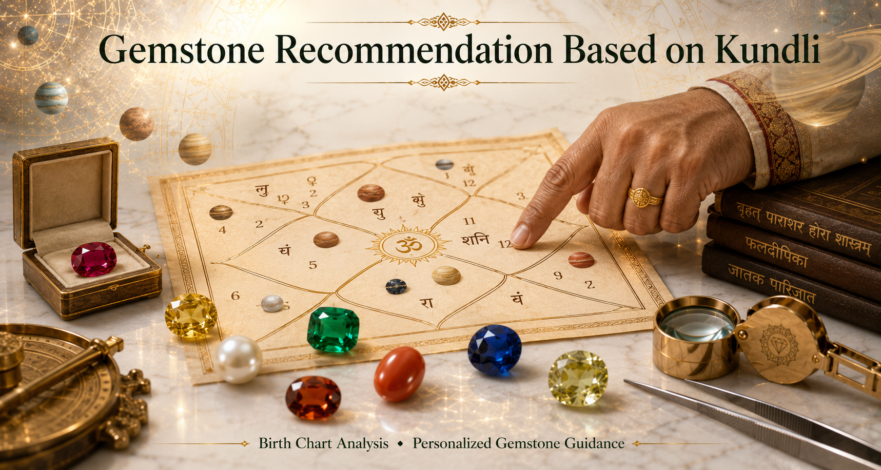 Gemstone Recommendation Based on Kundli How Birth Chart Analysis Actually Works