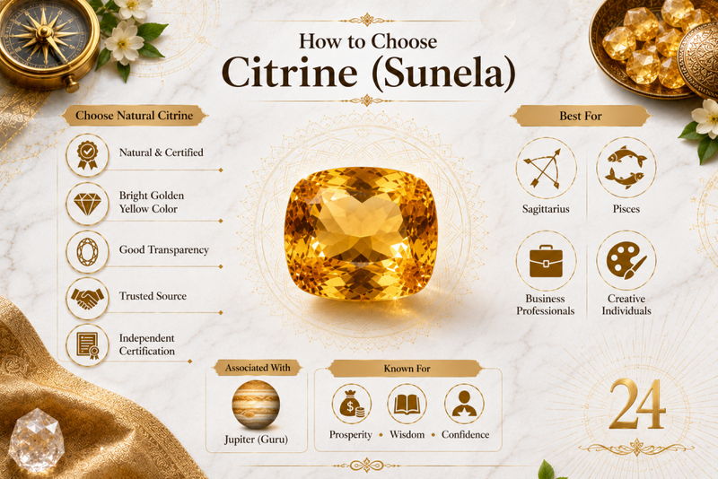 how to choose citrine