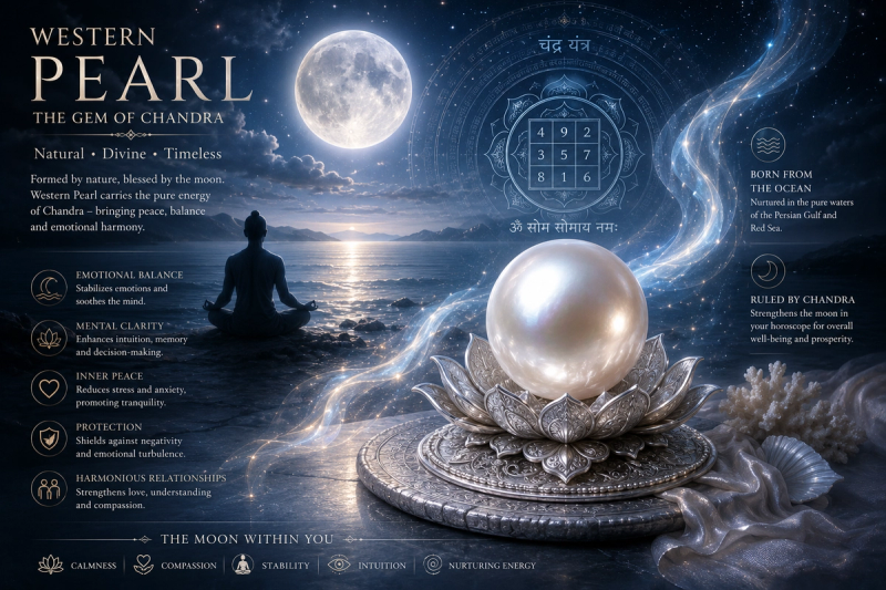 Western Pearl (Moti): Complete Guide to Meaning, Benefits, Astrology, How to Wear & Price