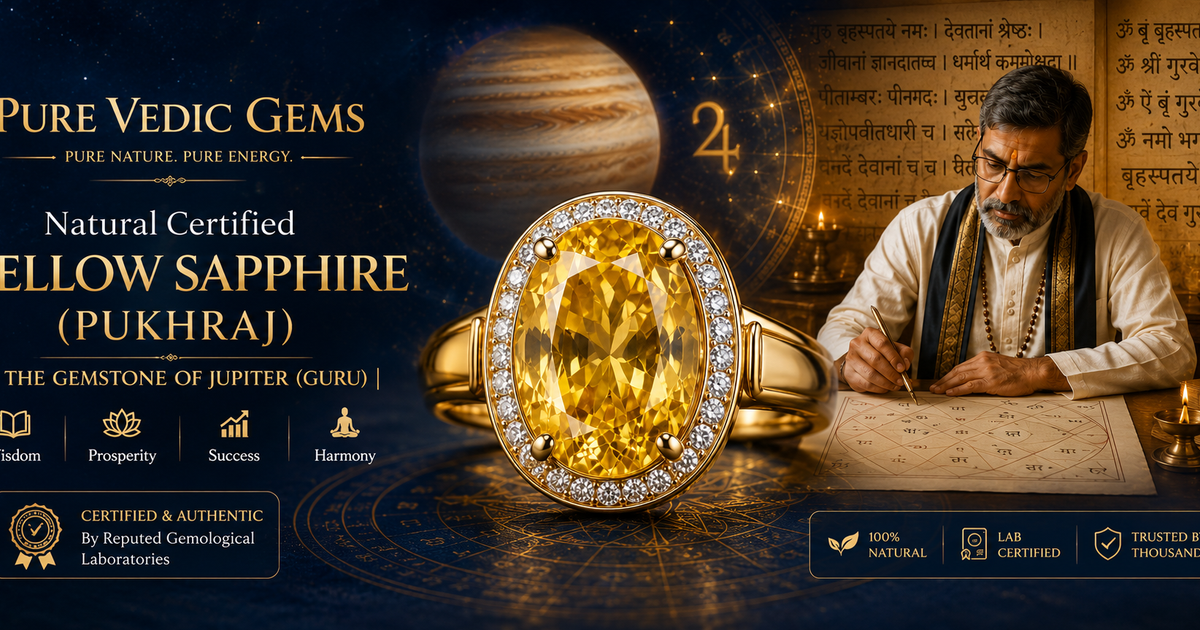 pure pukhraj stone