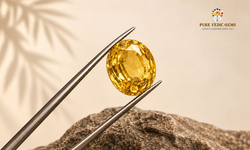 Yellow Sapphire Pukhraj Origin