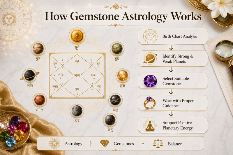 how gemstone astrology works