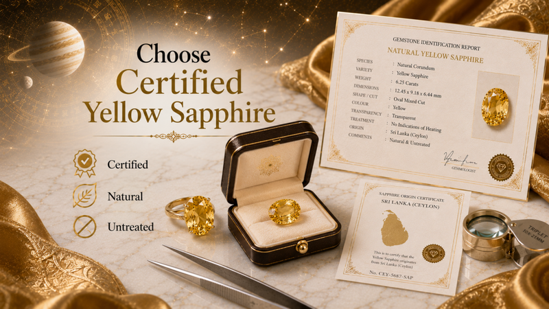 choose certified yellow sapphire