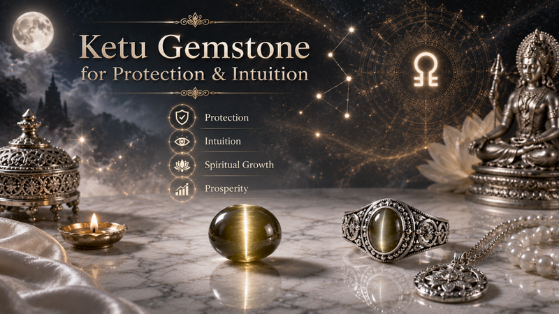 ketu gemstone for protection and intuition