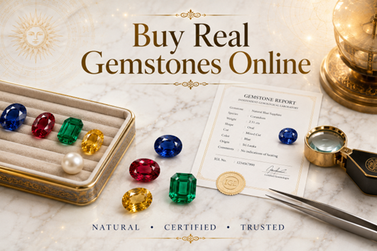 Where to Buy Real Gemstones Online Trusted Source for Certified Natural Gemstones