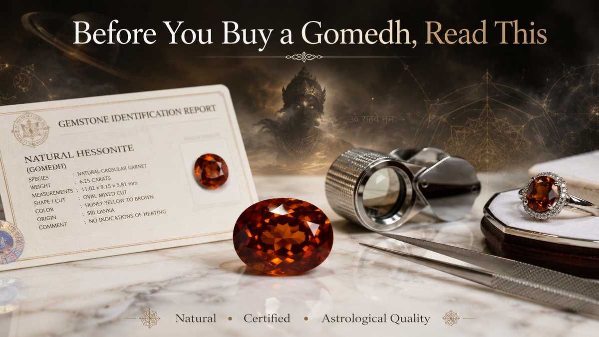 Before You Buy a Gomedh (Hessonite), Read This