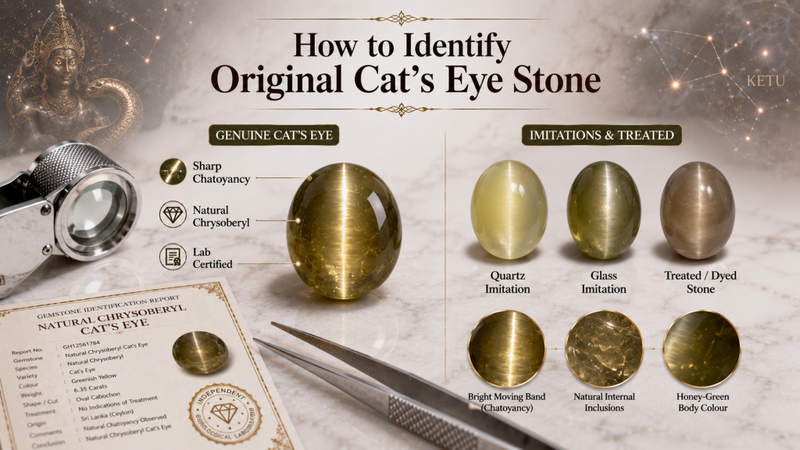 how to identify original catseye stone