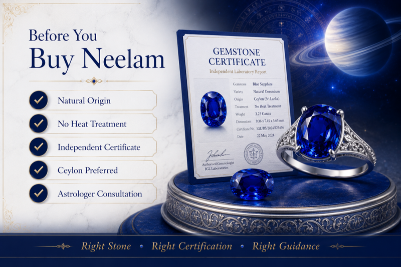 before you buy neelam
