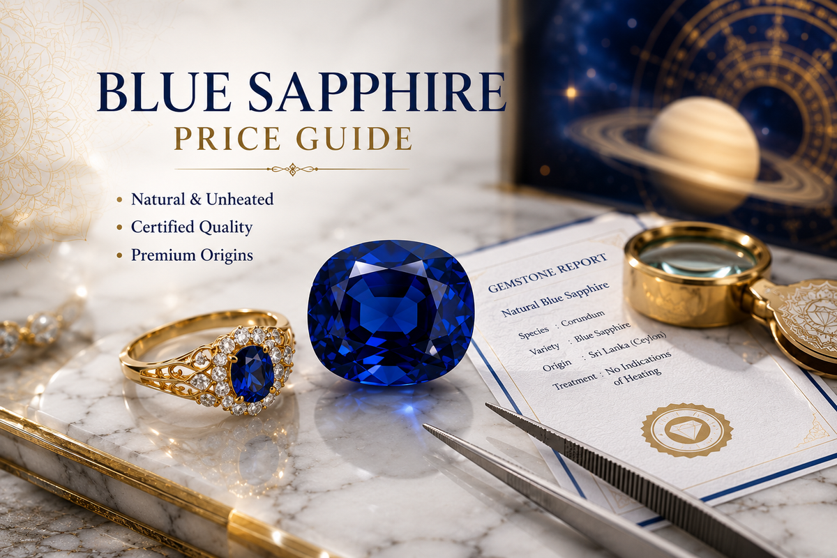 Blue Sapphire Gemstone Price and Quality Guide for Buyers in Delhi