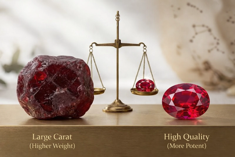 Carat Weight vs Quality: What Really Makes a Gemstone Valuable?