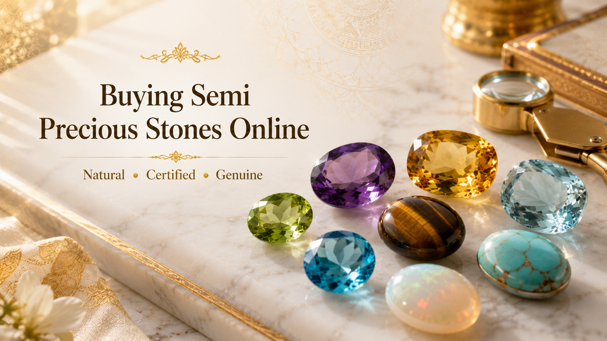 A Real Guide to Buying Semi Precious Stones Online