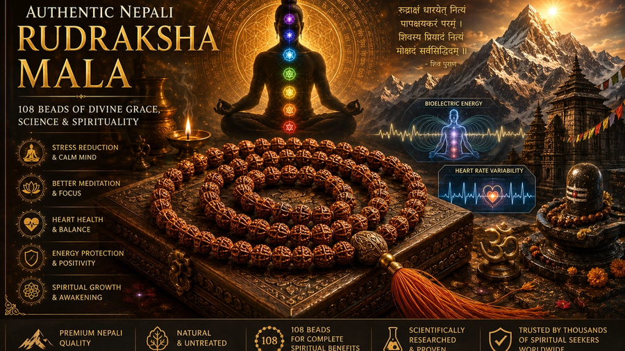 Rudraksha Mala Benefits: What Wearing One Daily Actually Does