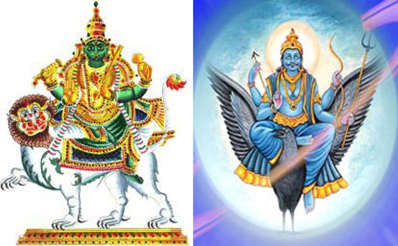 Lord Mercury and Saurn