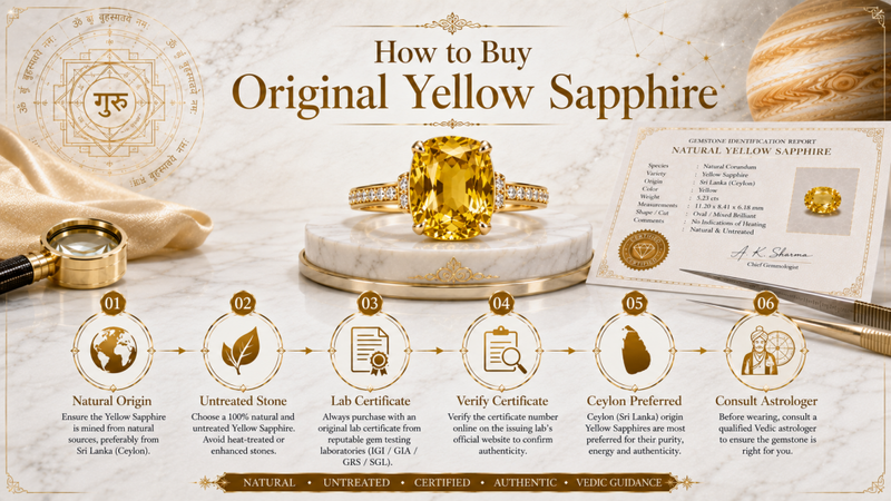 how to buy original yellow sapphire