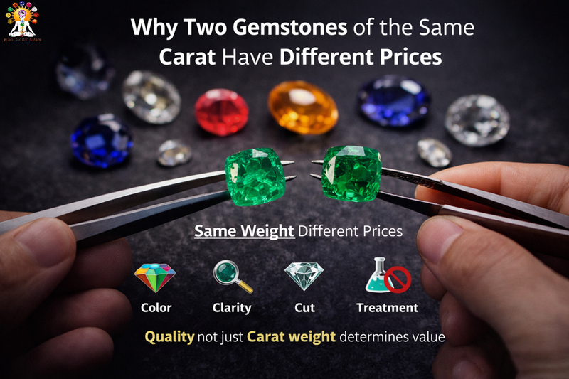 Why Two Gemstones of the Same Carat Have Different Per-Carat Prices