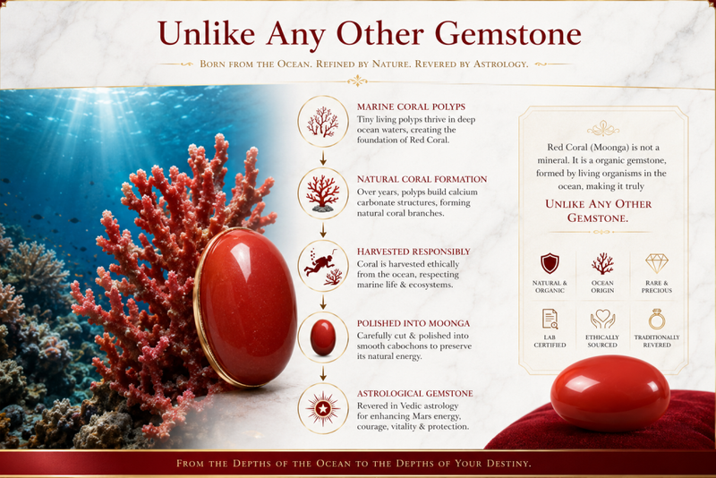 unlike any other gemstone red coral