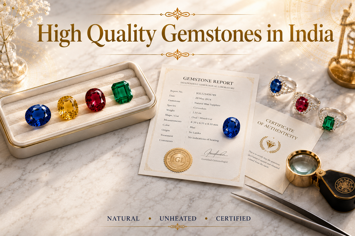 How to Buy High Quality Gemstones in India Without Getting Burned