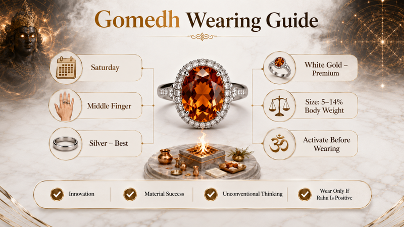 Gomedh wearing guide