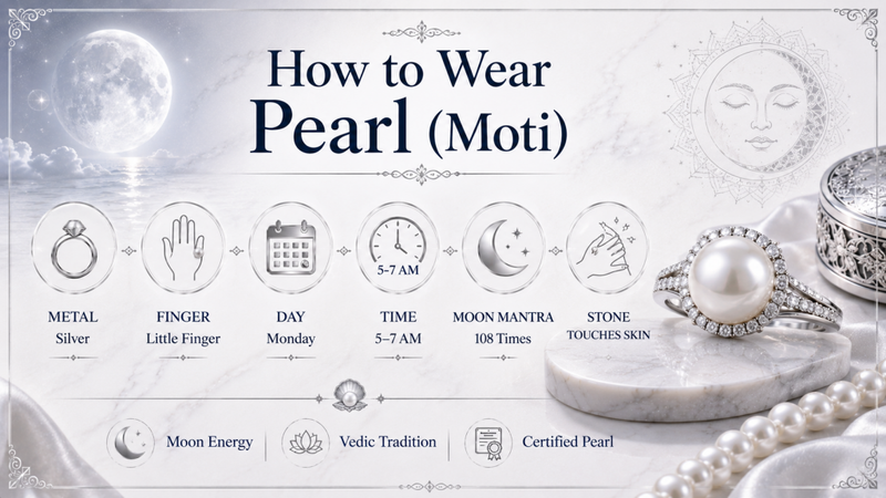 how to wear pearl moti