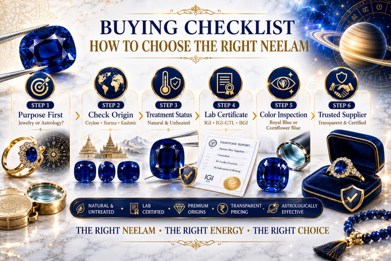 buying checklist neelam