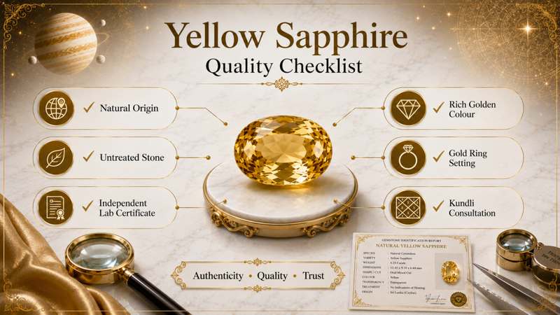 yellow sapphire quality checklist