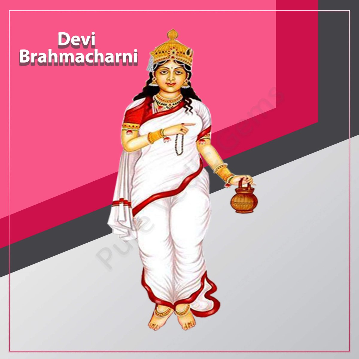 Second Manifestation of Goddess Durga-Maa Brahmacharni
