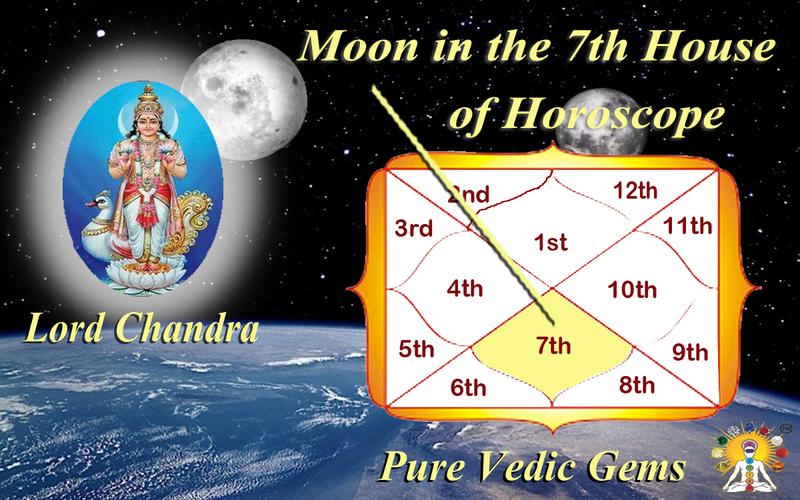 Moon in the 7th house of horoscope-
