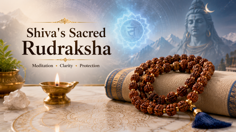 shiva sacred rudraksha